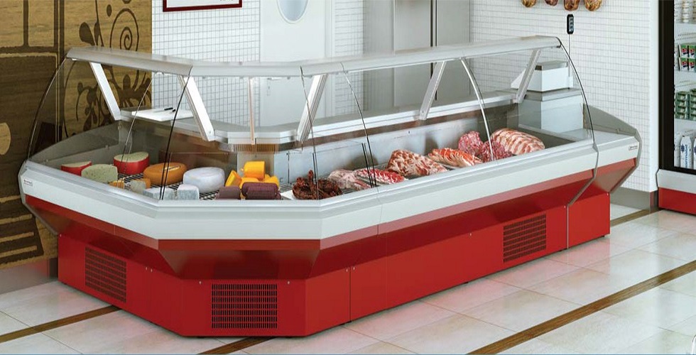 vitrine réfrigérée boucherie